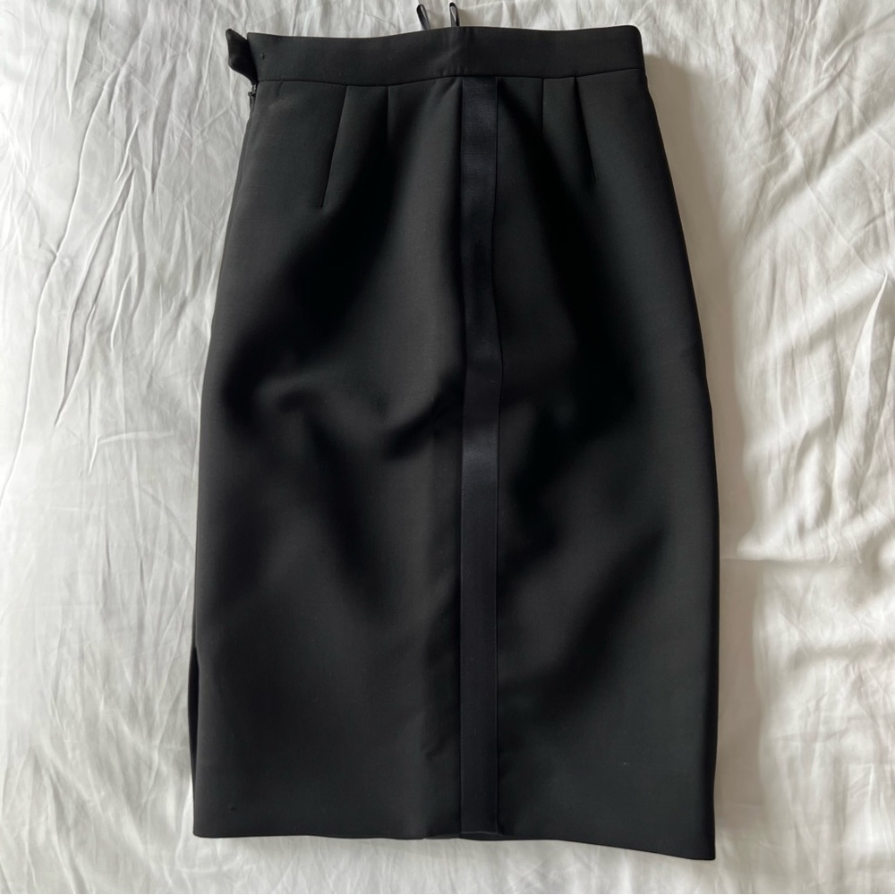 2910054 Black-Red Check Pencil Skirt main image 1